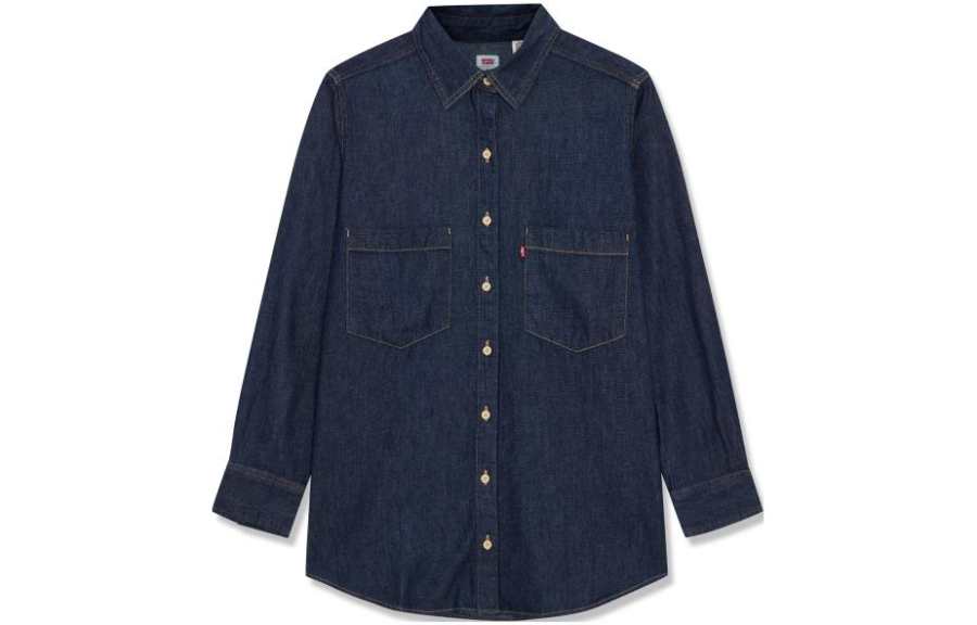 Levis Levis Denim Jacket Women's Dark Blue