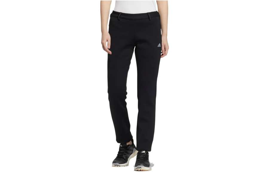 Adidas Adidas Knitted Sweatpants Women's Black Moderate Straight Fit Pants