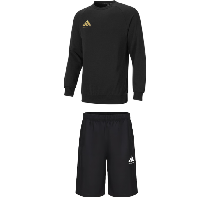 Adidas Adidas Casual Sportswear Men's Set Black