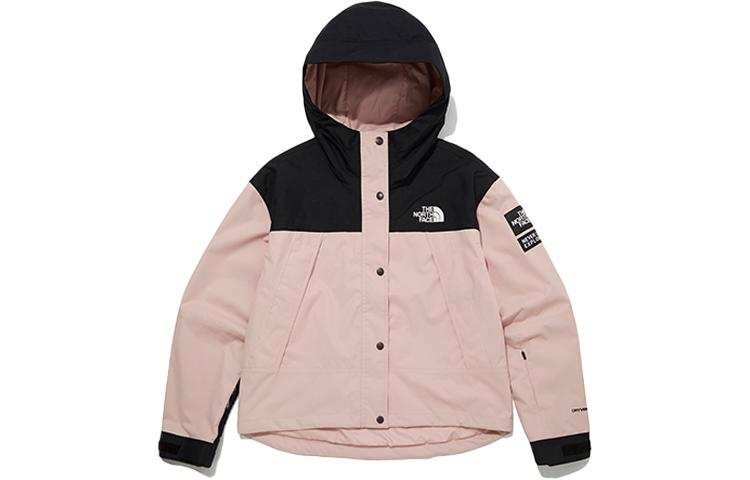 THE NORTH FACE Windbreaker Jackets Women's Pink Hooded Moderate