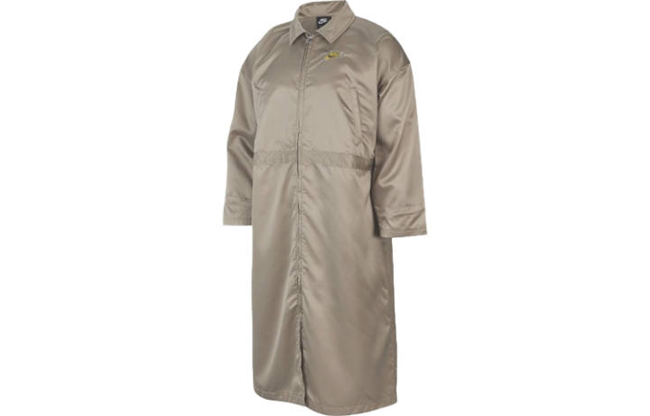 Nike Nike Trench Coats Women's Khaki Lapel Moderate