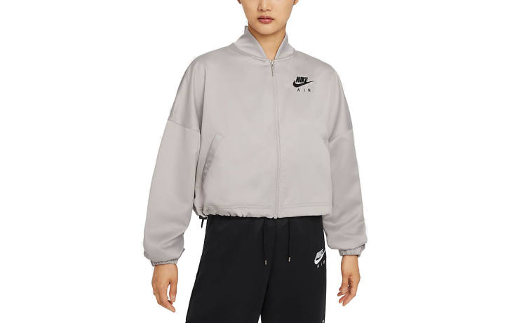 Nike Nike Baseball Jerseys Women's Gray Baseball Collar Moderate