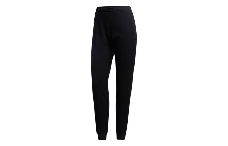 Adidas Neo Casual Pants Women's Black Moderate Cuffed Pants