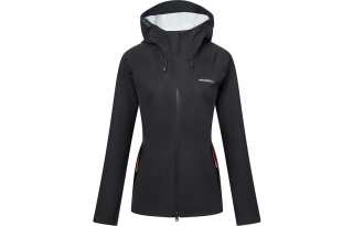 MERRELL Windbreaker Jackets Women's Black Hooded Moderate