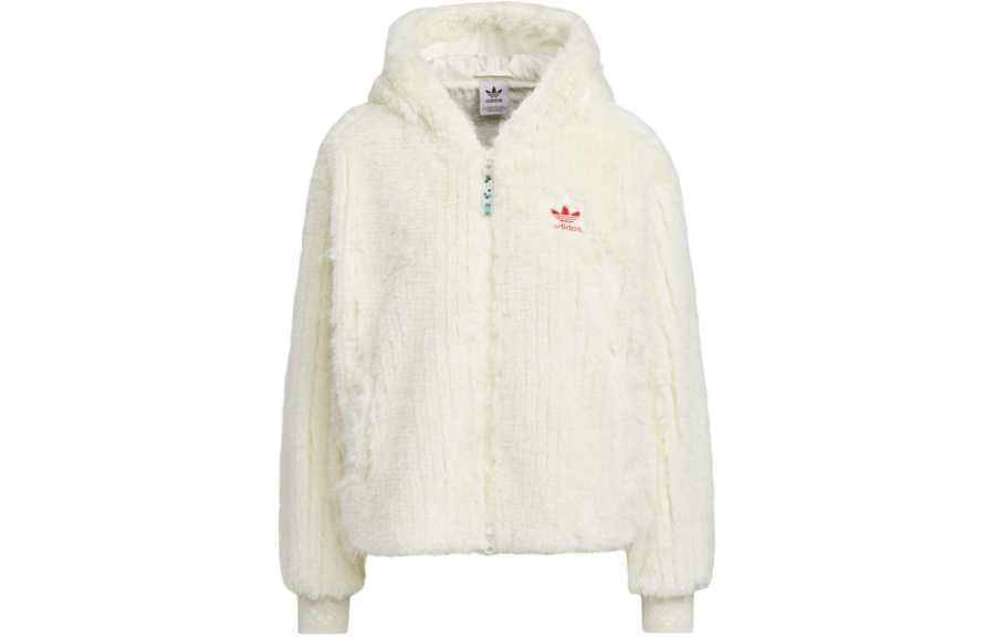 Adidas Originals x FEIFEI RUAN Velvet feel Coat Women's White