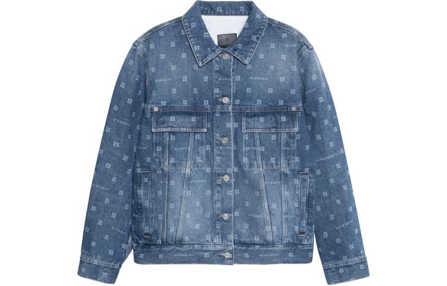 Givenchy 【Previous Season】4G monogram denim jacket