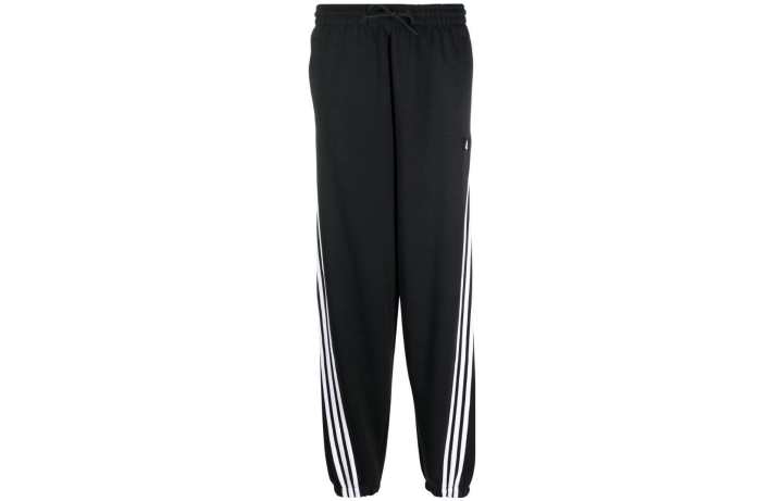 Adidas Adidas Knitted Sweatpants Women's Black Moderate Cuffed Pants