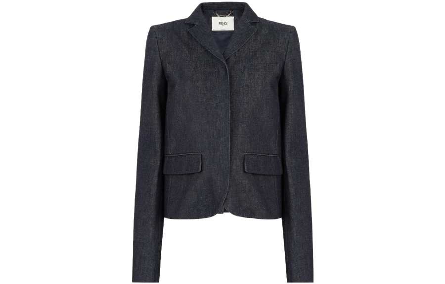 FENDI Denim Jacket Women's Blue