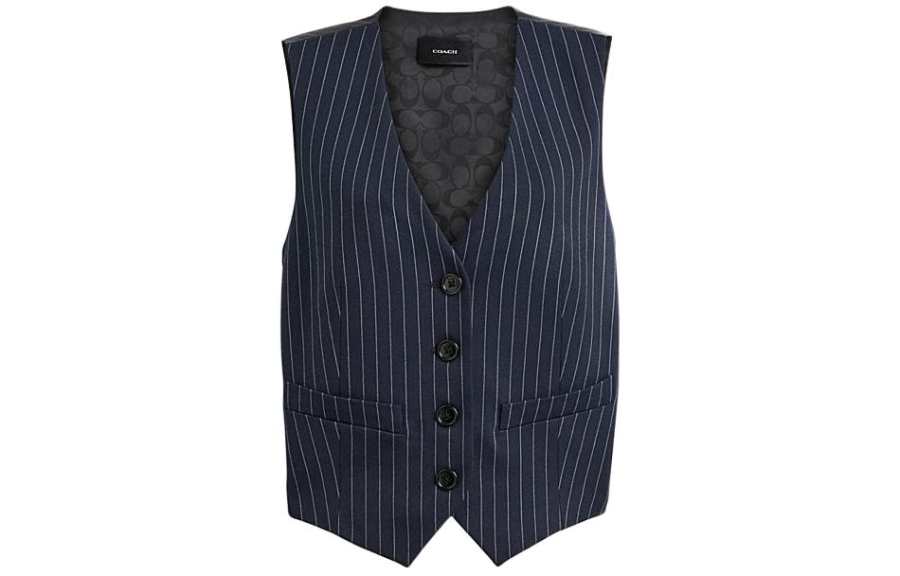COACH COACH SS24 Vest Women's Dark Blue