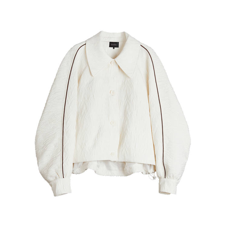 ELLE Cropped Coat Women's Apricot