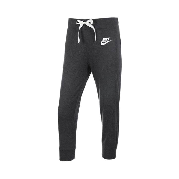 Nike Nike Women'ss Letter Logo Knit Sweatpants 'Black/Gray'