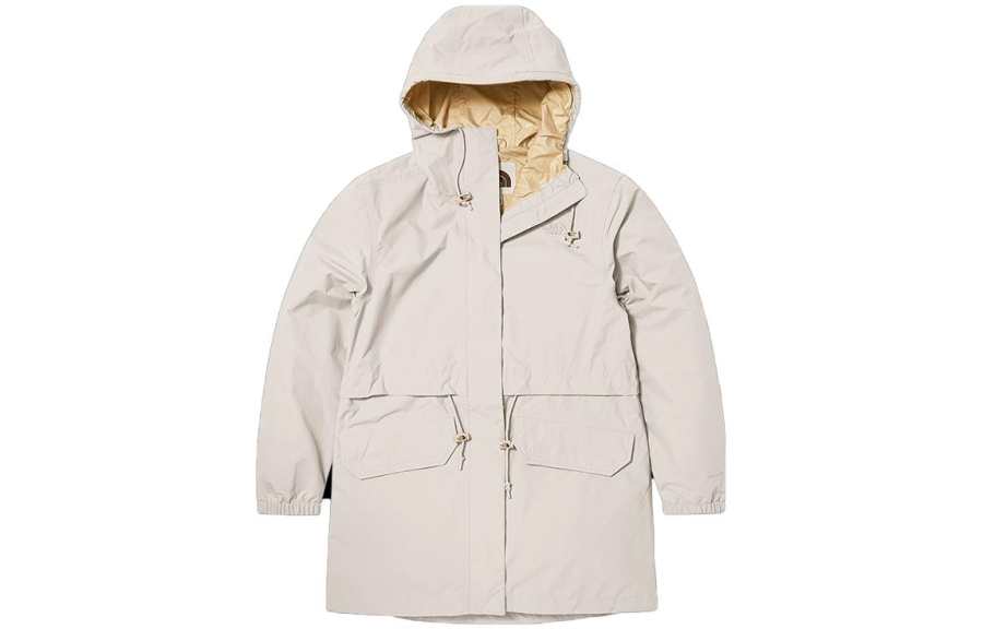 THE NORTH FACE Waterproof Windbreaker Jacket Women's Ecru