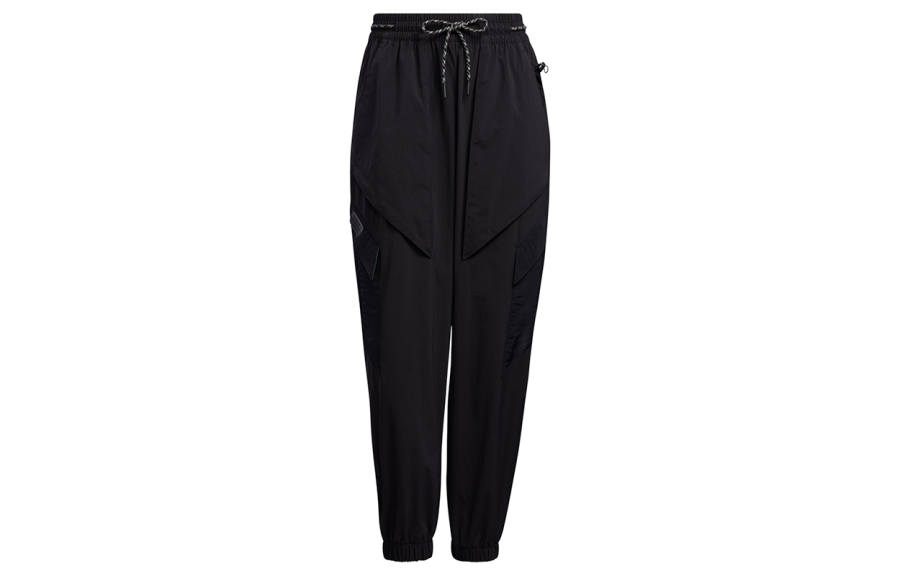 Adidas Originals Cargo Pants Women's Black Moderate Cuffed Pants