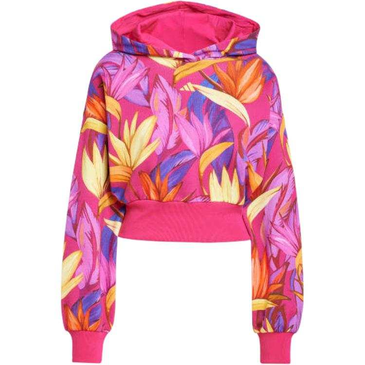 Adidas Adidas Farm Hoodie Bold Pink/Spring Yellow/Lucid Fuchsia