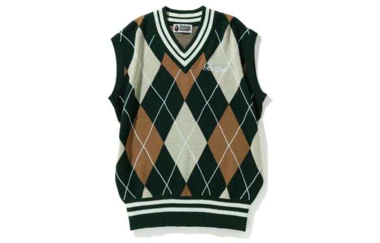 A BATHING APE Vests Women's V Neck Moderate Other