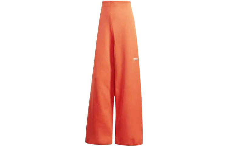 Adidas Originals Casual Pants Women's Red Moderate Wide Leg Pants