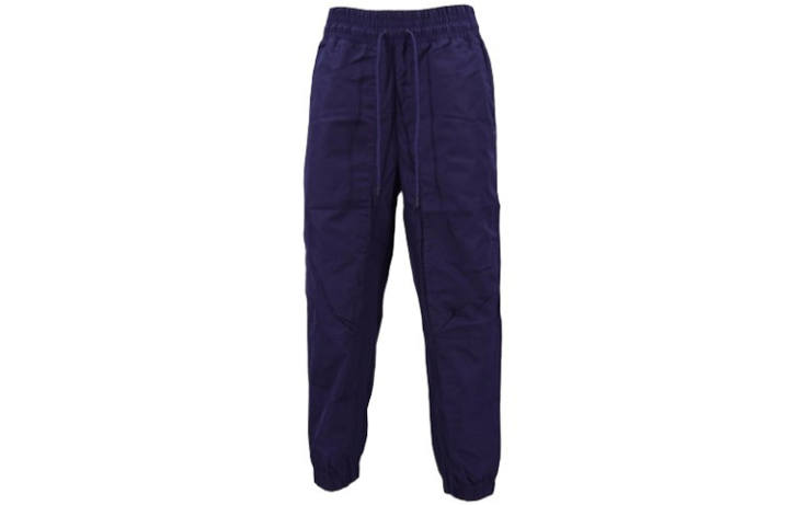 Nike Nike Knitted Sweatpants Women's Navy Blue Moderate Straight Fit Pants