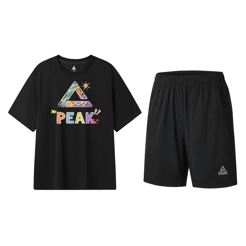 PEAK PEAK Casual Sportswear Unisex Black