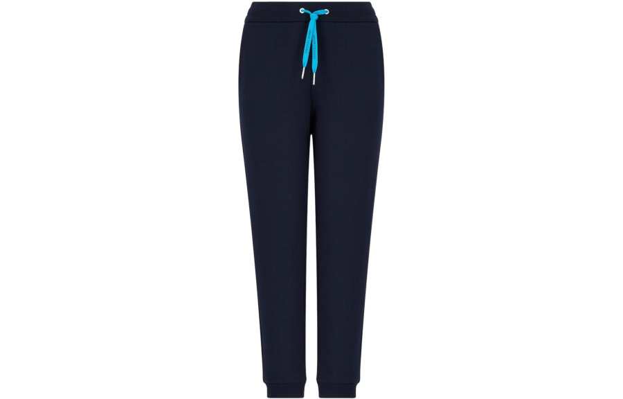 ARMANI EXCHANGE ARMANI EXCHANGEAE SS22 Knitted Sweatpants Women's Blue