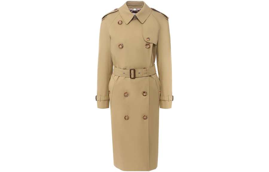 Burberry Trench Coat Women's Khaki Olive Green
