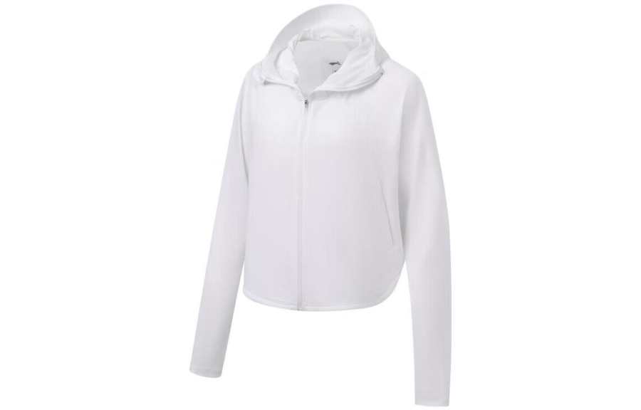 Li-Ning Li Ning Fitness Series Sun Protection Clothing Women's Standard White