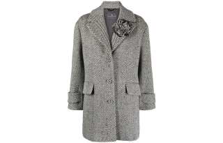 ERMANNO SCERVINO 【Previous Season】single-breasted virgin-wool coat