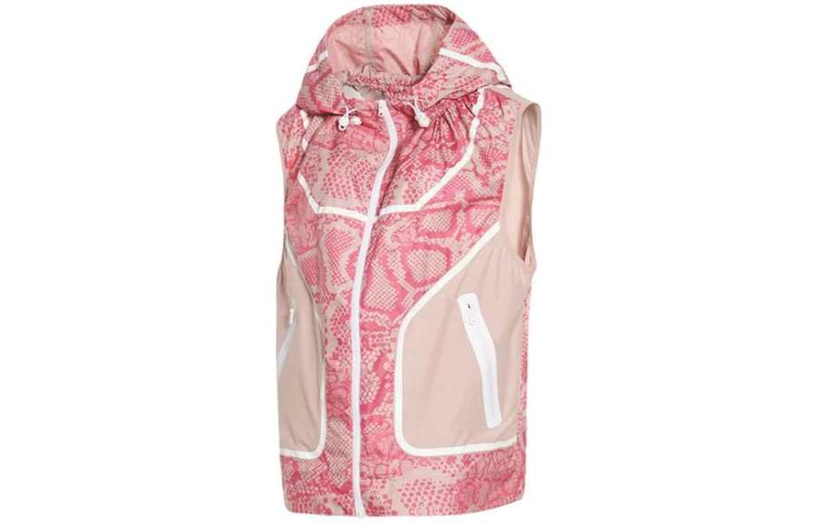 Adidas Adidas Vests Women's Pink Hooded Non Detachable Moderate Other