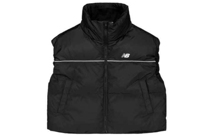 New Balance New Balance Down Vests Women's Black Stand Collar Moderate