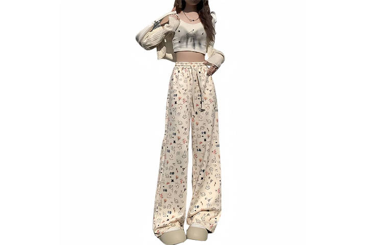 HELEH Casual Pants Women's Apricot