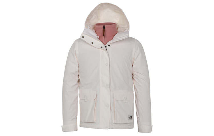 THE NORTH FACE Windbreaker Jacket Women's Ecru