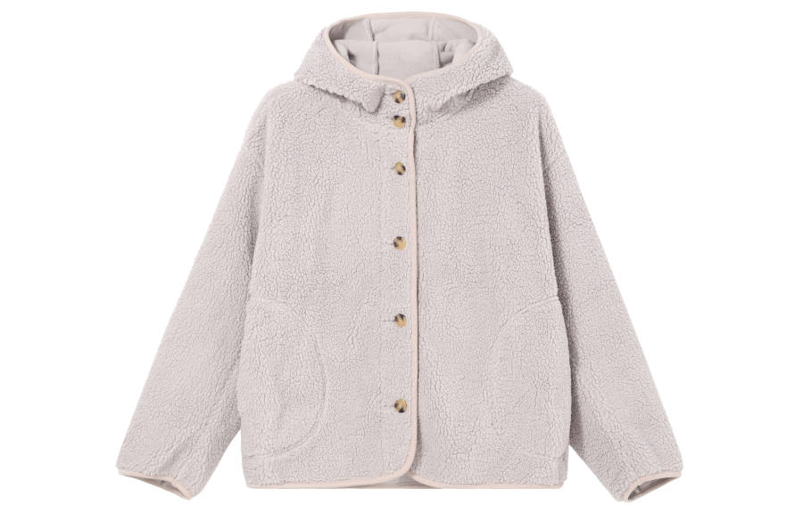 UNIQLO Velvet feel Coat Women's Light Beige