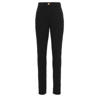 Balmain High Waist Slim Fit Trousers