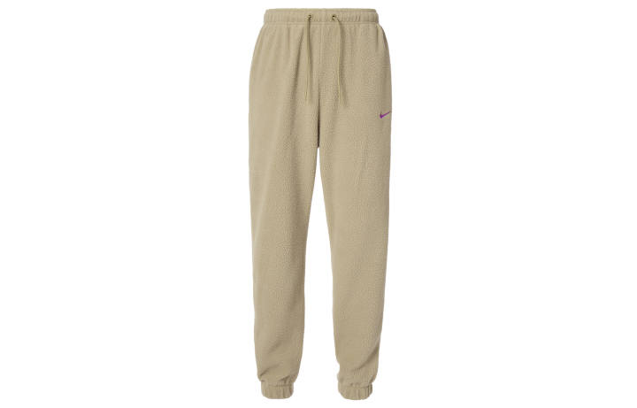Nike Nike Knitted Sweatpants Women's Brown Moderate Cuffed Pants