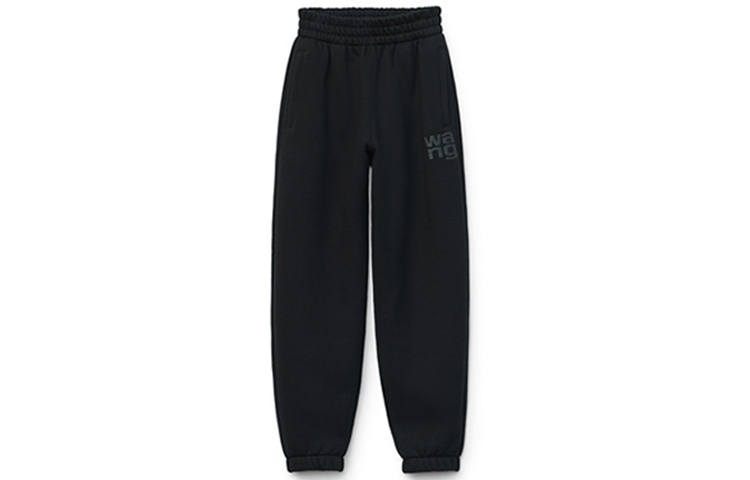 Alexander Wang logo-print tapered track pants