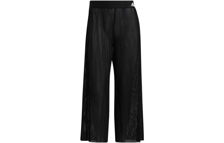 Adidas Adidas Casual Pants Women's Black Moderate Wide Leg Pants