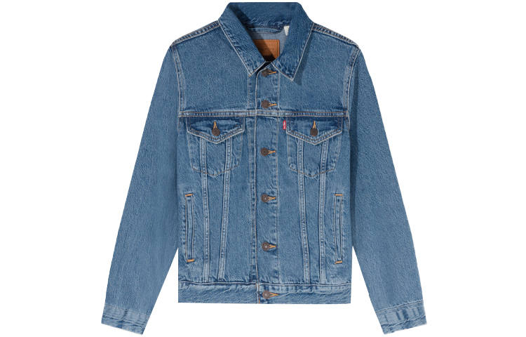 Levis Levis Buttoned Denim Trucker Jacket