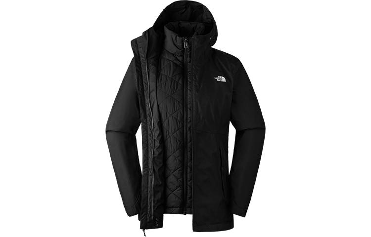 THE NORTH FACE Urban Exploration Hiking Waterproof And Windproof To Keep Warm Windbreaker Jacket Women's Black