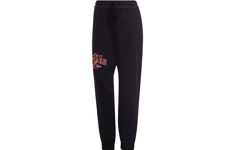 Adidas Originals X Disney Adidas Originals X Disney Casual Pants Women's Black Moderate Cuffed Pants