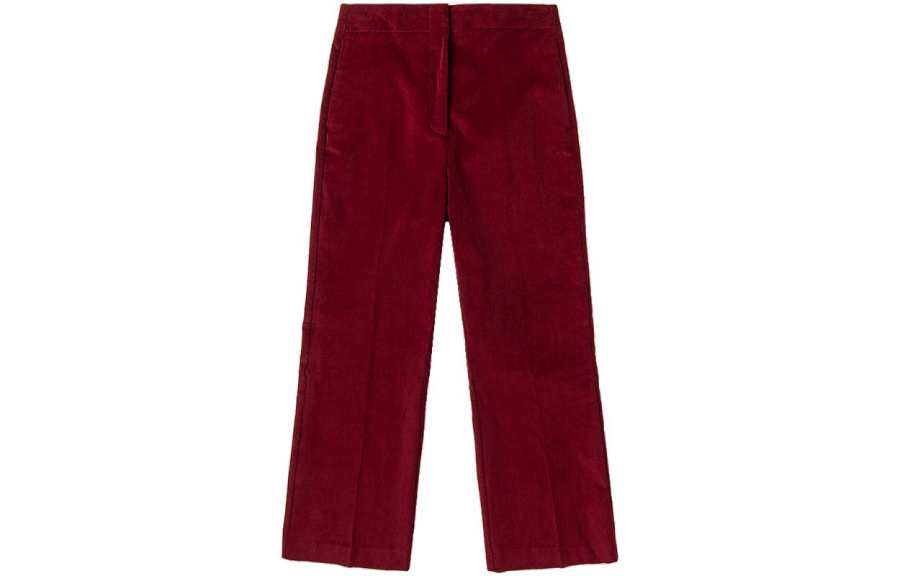 LACOSTE Casual Pants Women's Z7F/Burgundy