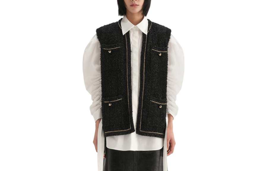 KARL LAGERFELD / Karl Lagerfeld Jeans Vest Women's Black