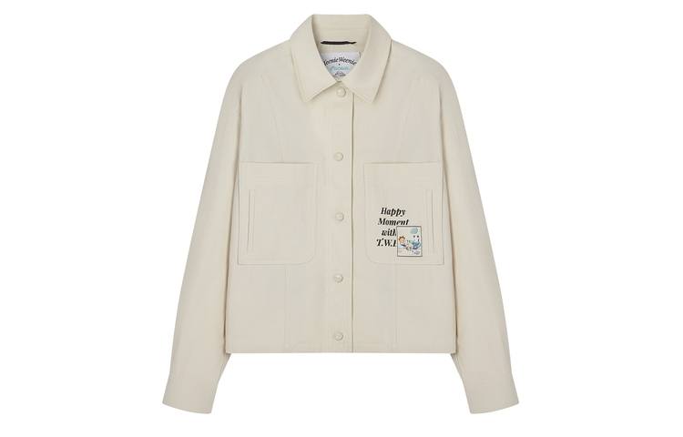 Teenie Weenie x &PACAIN Cropped Coat Women's Ivory