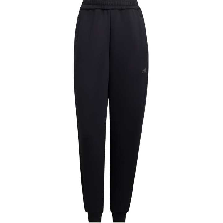Adidas Adidas Knitted Sweatpants Women's Black Moderate Cuffed Pants