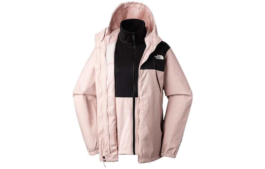 THE NORTH FACE Waterproof And Windproof To Keep Warm Windbreaker Jacket Women's Pink
