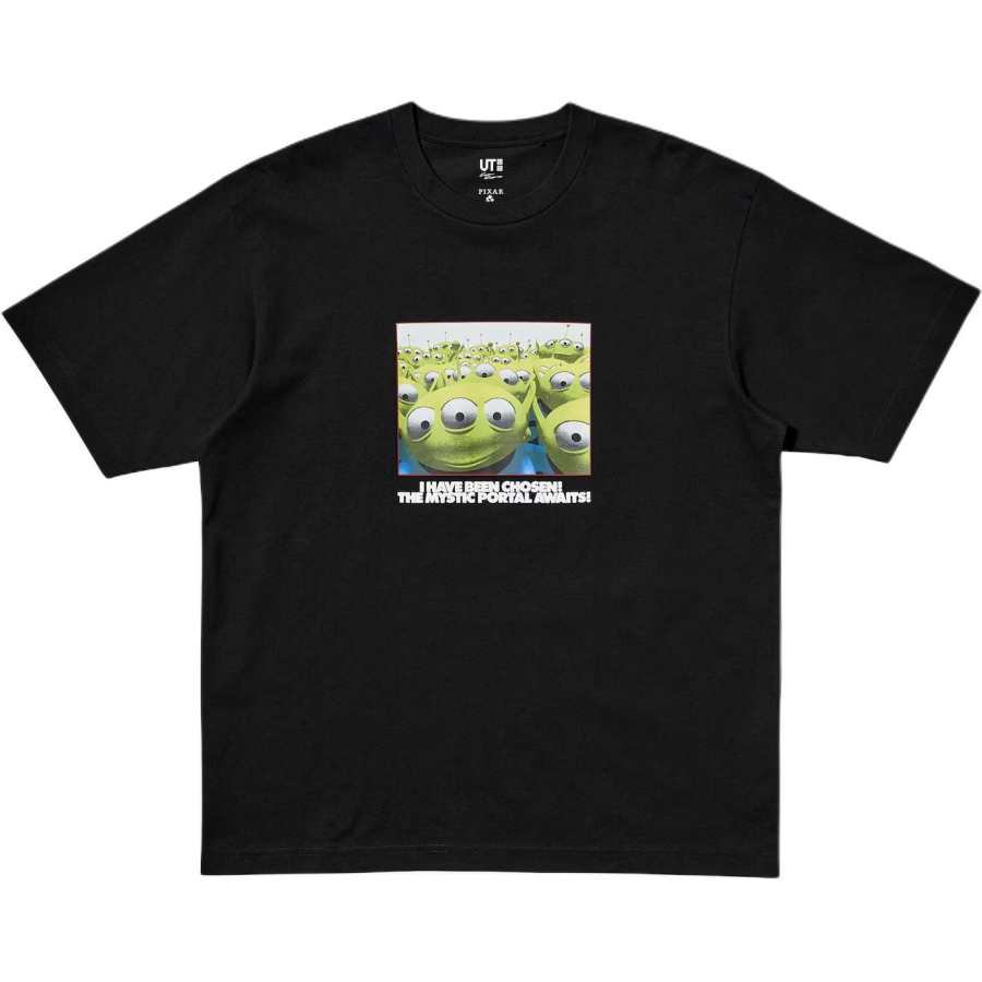 UNIQLO x WANJUZONGDONGYUAN,LIANMINGKUAN SS25 T Shirt Men's Black