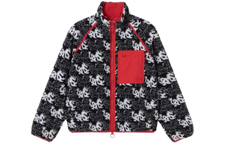 LACOSTE Velvet feel Coat Women's Black