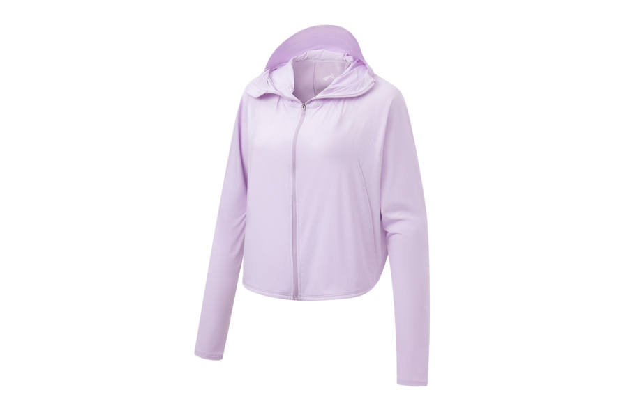 Li-Ning Li Ning Sun Protection Clothing Women's Light Elegance Purple