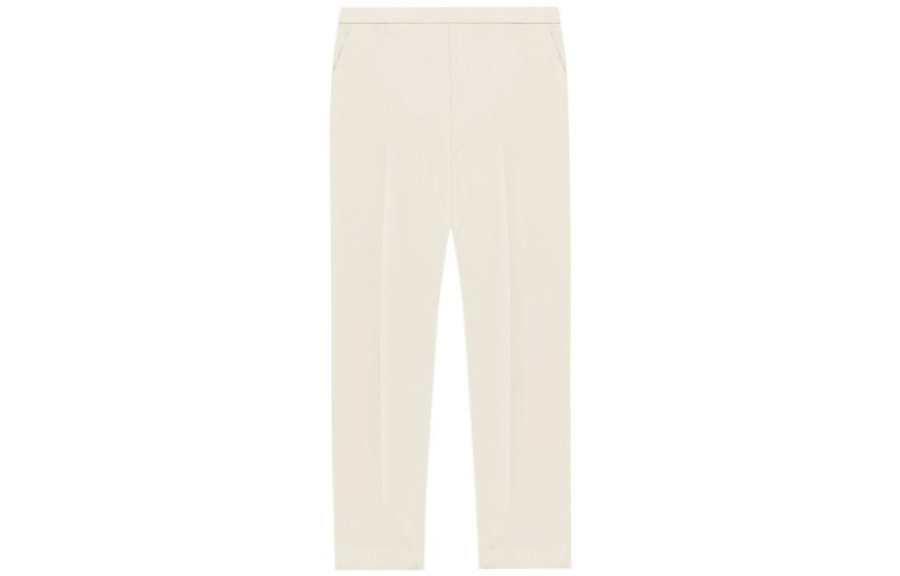 THEORY Casual Pants Women's Light Linen Moderate Straight Fit Pants