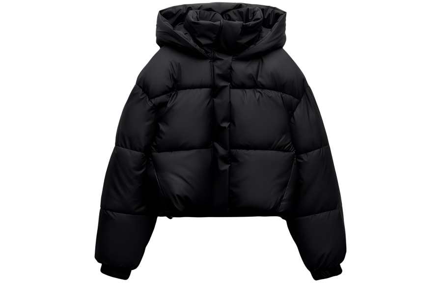 ZARA ZARA Puffer Jacket Women's Black