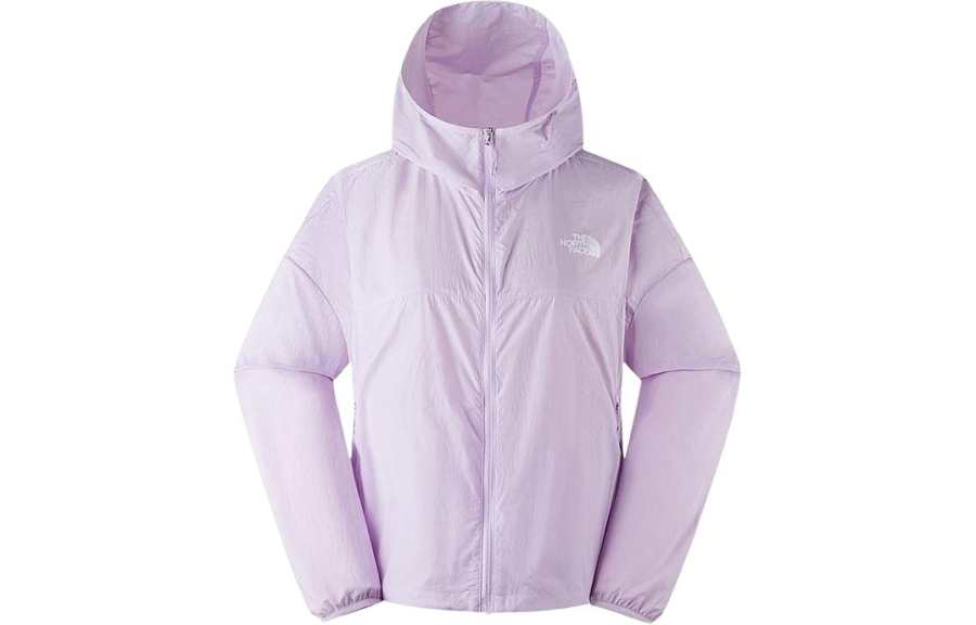 THE NORTH FACE Urban Exploration Breathable, Quick Dry, Windproof, UV Protection Sun Protection Clothing Women's Purple