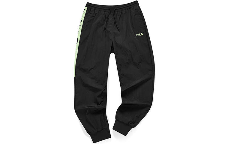 FILA FUSION Knitted Sweatpants Women's Pitch Black